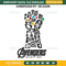 Avengers Infinity War Embroidery Design File, Marvel Fans Embroidery Design File, Thano Embroidery Design File.jpg