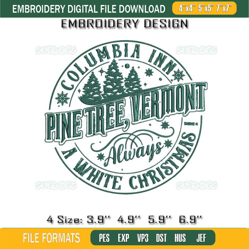 Columbia Inn Pine Tree Vermont Embroidery.jpg