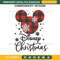 Disney Christmas Embroidery Design File, Mickey Christmas Embroidery Design File.jpg