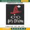 Harry Christmas Hogwarts School Embroidery.jpg