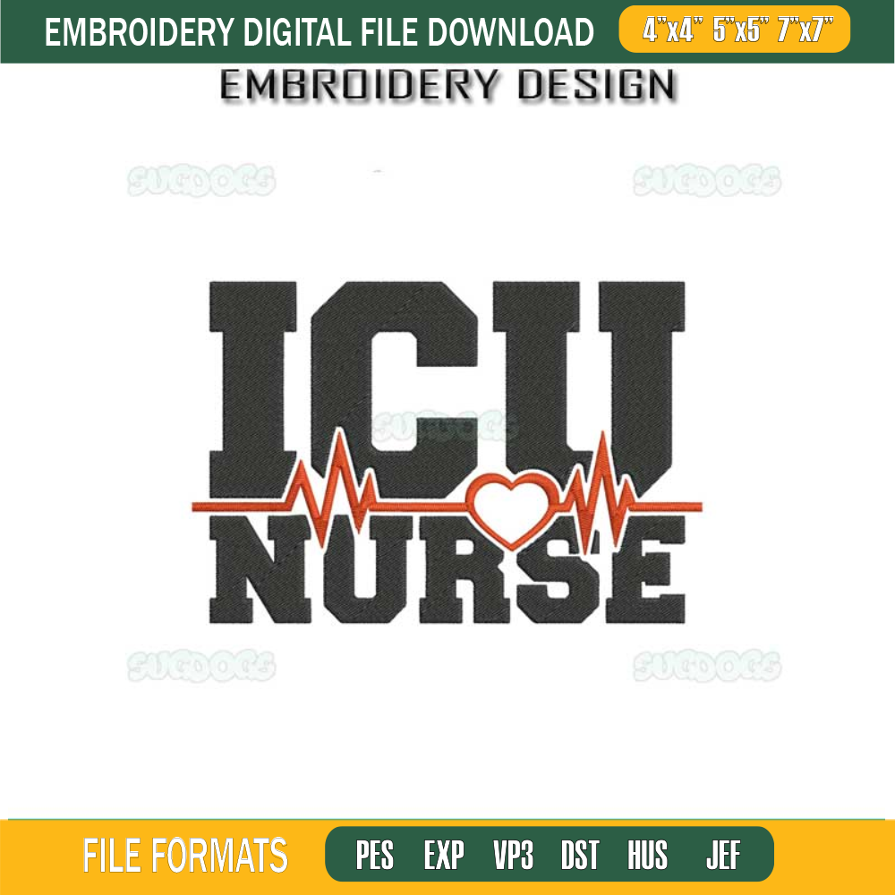 Heartbeat ICU Nurse Embroidery Design File.jpg
