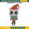 Jack Skellington Chibi Christmas Embroidery Design File, Jack Christmas Embroidery Design File.jpg