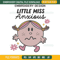Little Miss Anxious Embroidery Design File, Little Miss Sticker Embroidery Design File.jpg