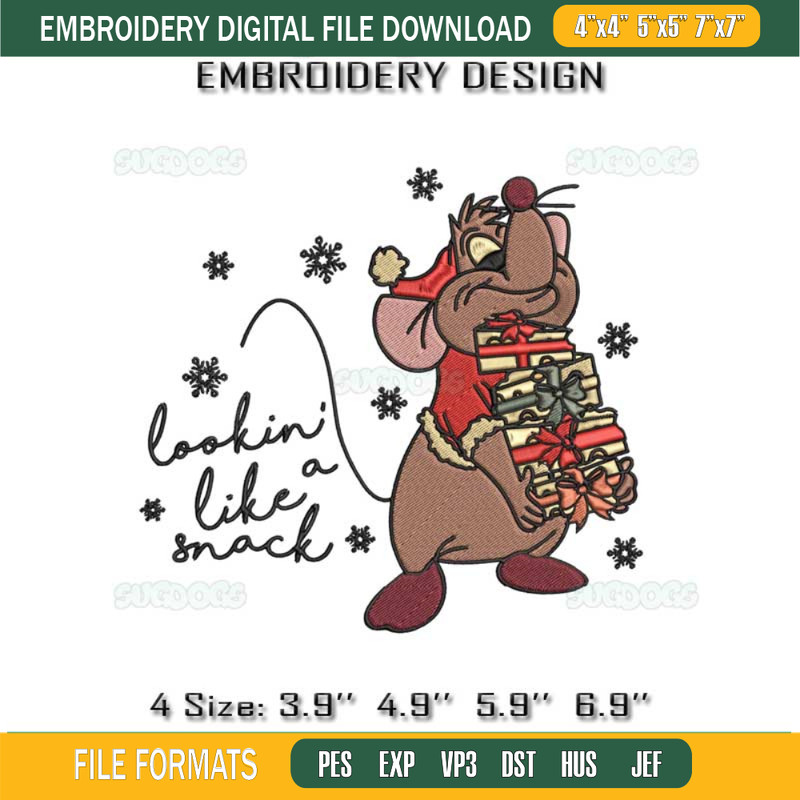 Lookin Like A Snack Gus Cinderella Cheese Embroidery.jpg