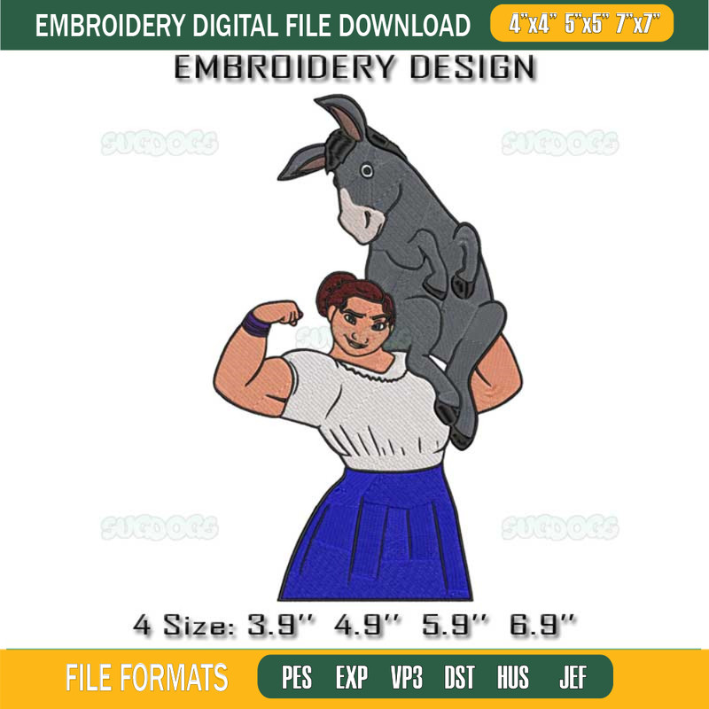 Mirabel Encanto Embroidery Design File, Mirabel Charm Embroidery Design File - SVGDOGS.COM.jpg