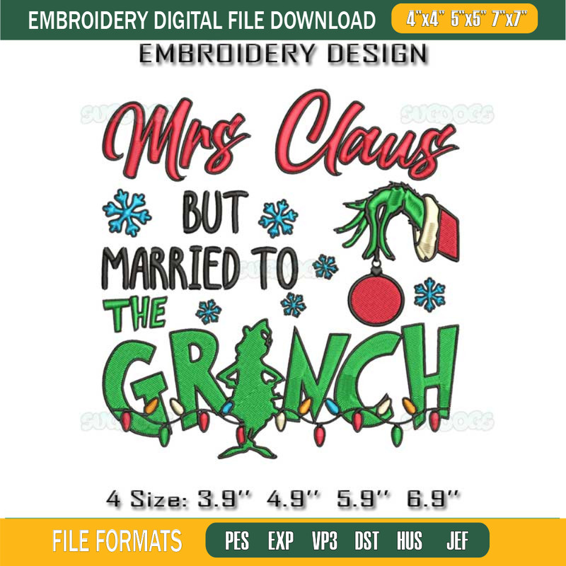 Mrs Claus But Married To The Grinch Embroidery.jpg