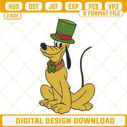 pluto dog st patricks day machine embroidery design file.jpg