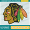 Chicago Blackhawks Embroidery Designs, NHL Logo Embroidery Files, Machine Embroidery Design File, Instant Download.png