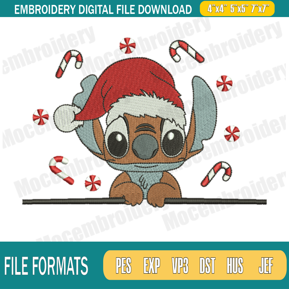 Christmas Stitch Embroidery File, Christmas Embroidery Designs, Machine Embroidery Design File 1.png