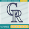 Colorado Rockies Embroidery Designs,MLB Logo Embroidery Files,Machine Embroidery Design File, Instant Download.png