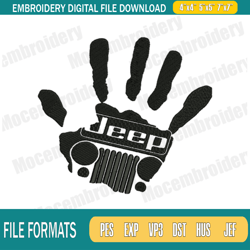 jeep compass car embroidery designs, jeep logo embroidery design file instant download,emb260