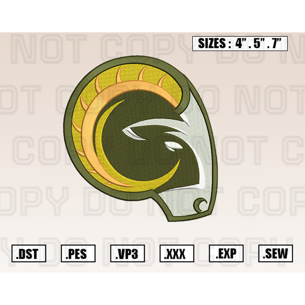 Colorado State Rams Mascot Embroidery Designs, NCAA Embroidery Design File Instant Download.png