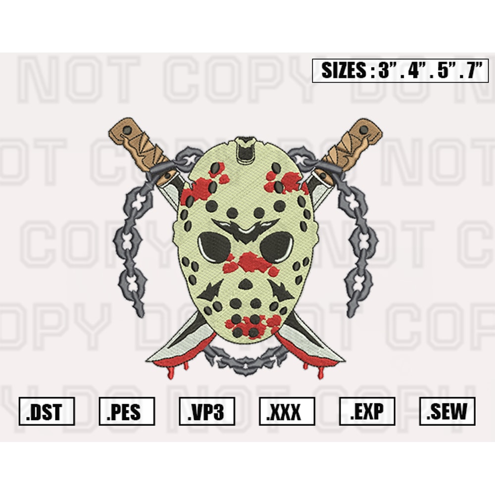 Halloween Horror Embroidery Designs, Retro Horror Bloody Knife Killer Digital Embroidery Machine Design Files.png