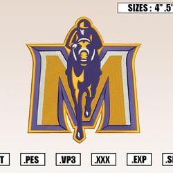 Murray State Racers Embroidery Designs, NCAA Embroidery Design File ,Nike Embroidery Desig223
