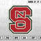 NC State Wolfpack Embroidery File, NCAA Teams Embroidery Designs, Machine Embroidery Design File.png