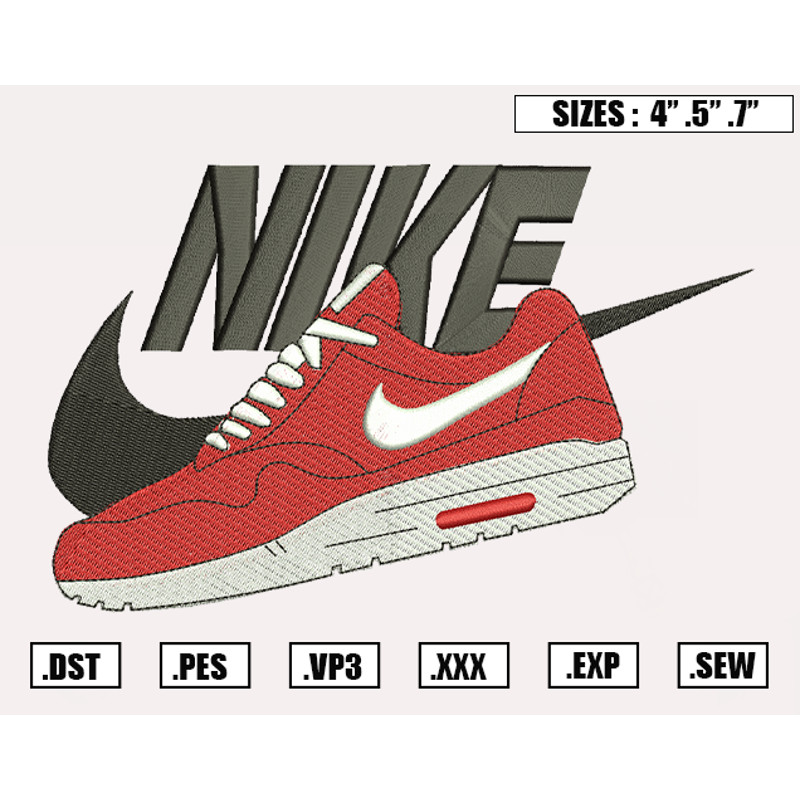 Nike Air Max Embroidery Designs Embroidery Designs, Nike Logo Embroidery Design File Instant Download.png