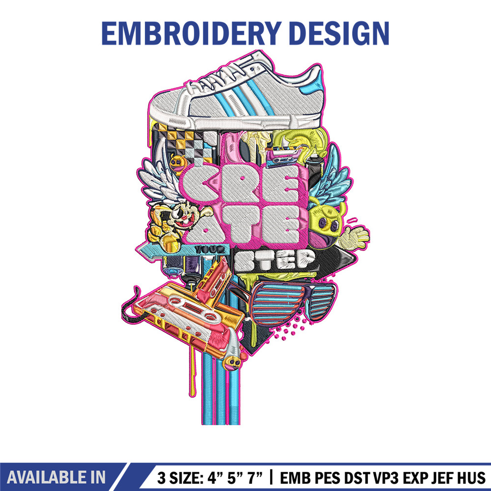 Adidas art Embroidery Design, Adidas Embroidery, Embroidery File, Anime Embroidery, Anime shirt, Digital download..jpg