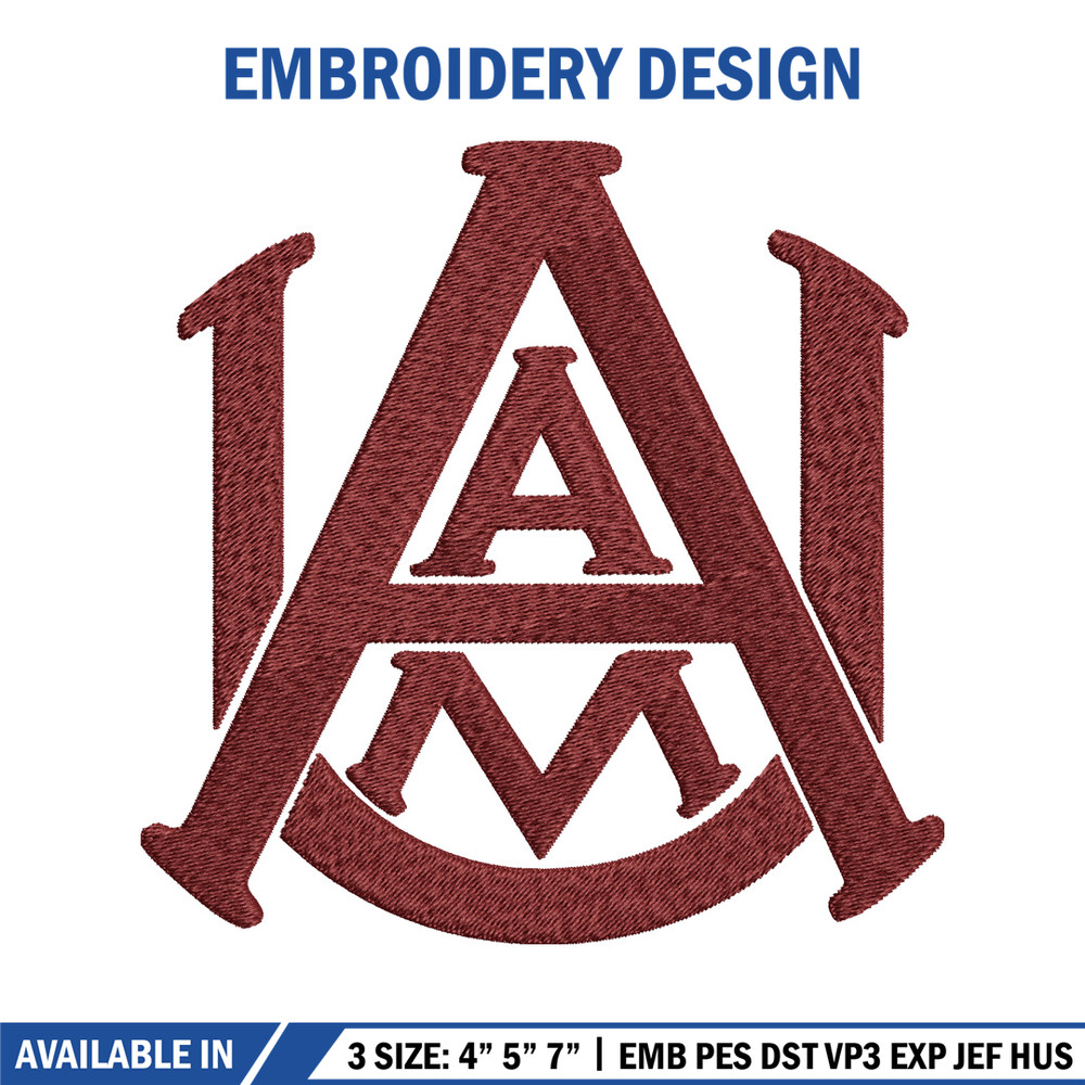 Alabama A&M Bulldogs embroidery design, Alabama A&M Bulldogs embroidery, logo Sport embroidery, NCAA embroidery..jpg