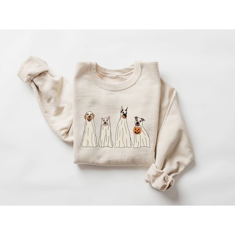 Halloween Sweatshirt,Halloween Sweater,Ghost Sweatshirt,Halloween Dog Sweatshirt,Ghost Dog Shirt,2023 Happy Halloween,Retro Spooky Season 1.jpg