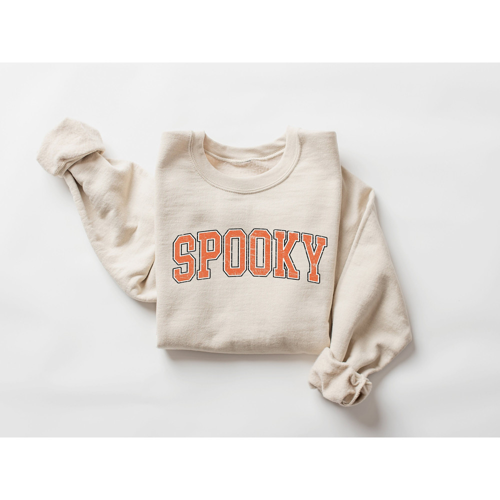 Stay Spooky Sweatshirt, Halloween Sweatshirt, Halloween Gift Hoodie, Womens Halloween Sweatshirt, Spooky Season Shirt, Ghost Halloween.jpg