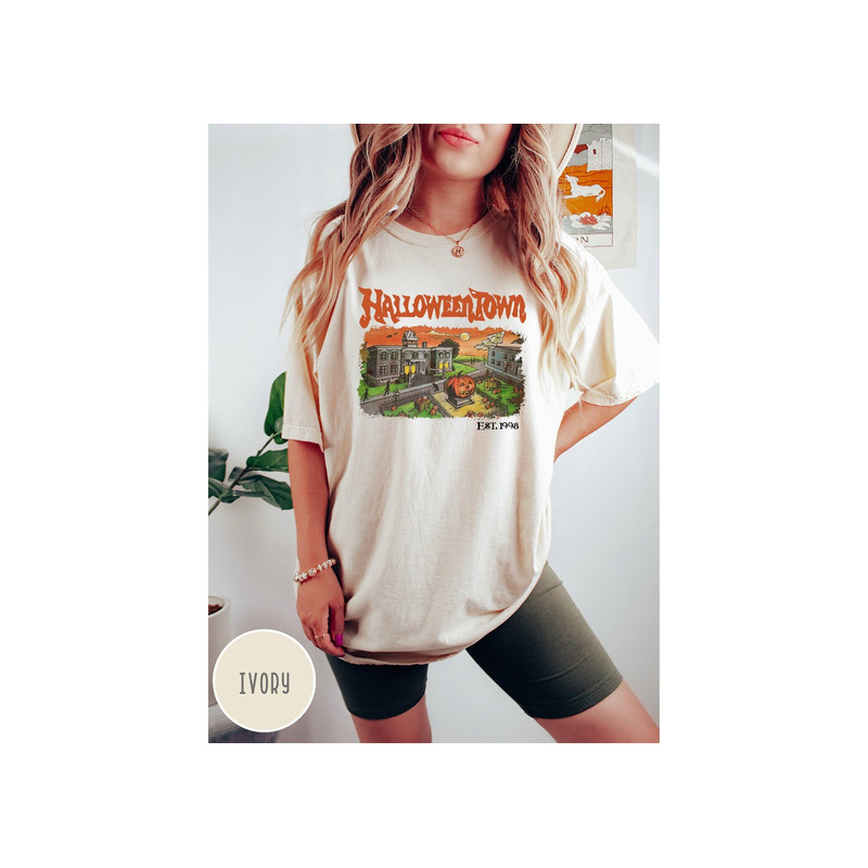 Comfort Colors Halloweentown 1998 Shirt,Pumpkin Halloween Shirt,Halloweentown Shirt,Spooky Season Shirt,Halloween Gift,Halloween Sweatshirt.jpg