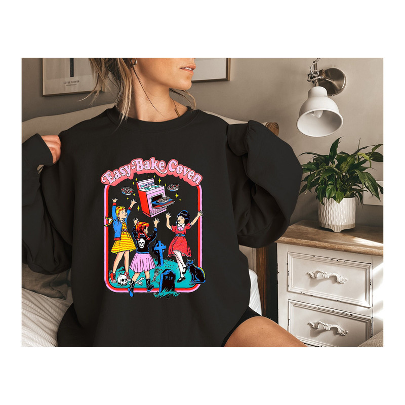Halloween Sweatshirt,Easy Bake Coven Halloween Shirt,Vintage Halloween TShirt,Halloween Shirt,Halloween Gift,Halloween 90s Shirt,Spooky Tee.jpg