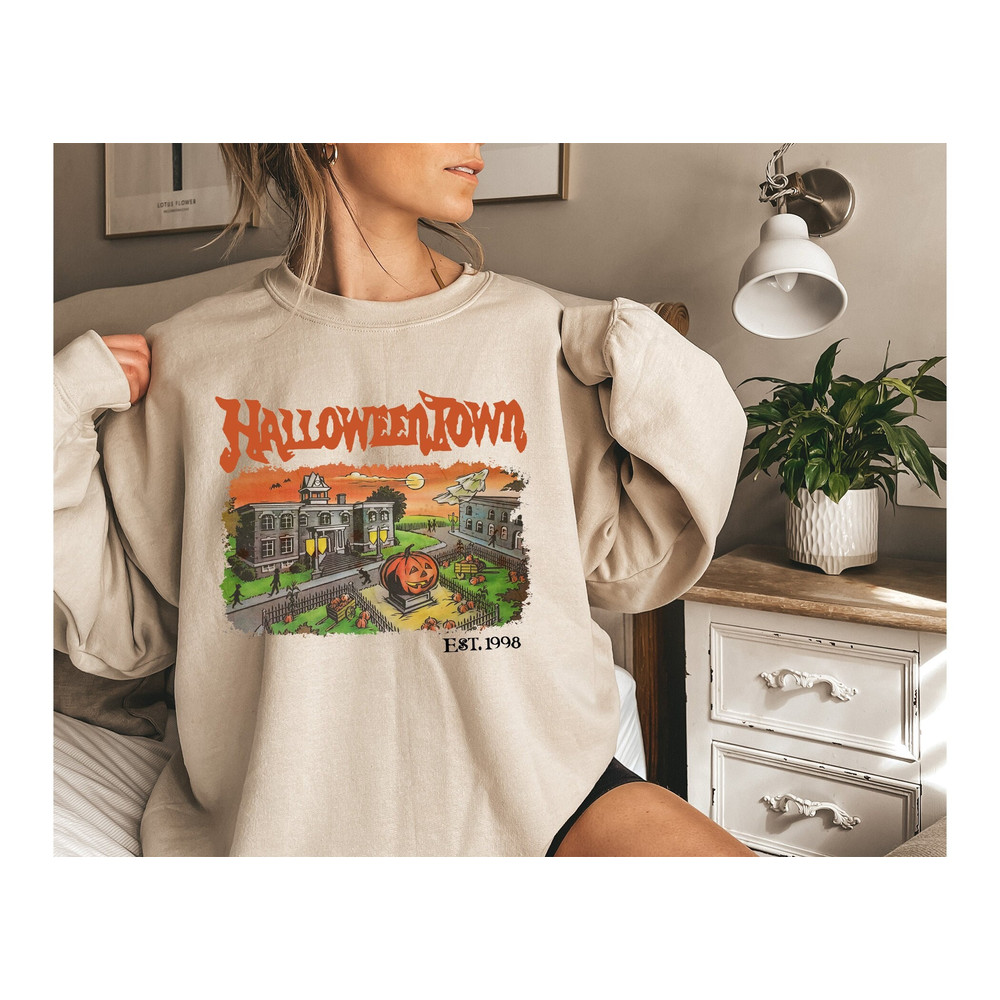Halloweentown 1998 Sweatshirt,Pumpkin Halloween Sweatshirt,Halloweentown University Sweatshirt,Spooky Season,Halloween Shirt,Halloween Gift 2.jpg