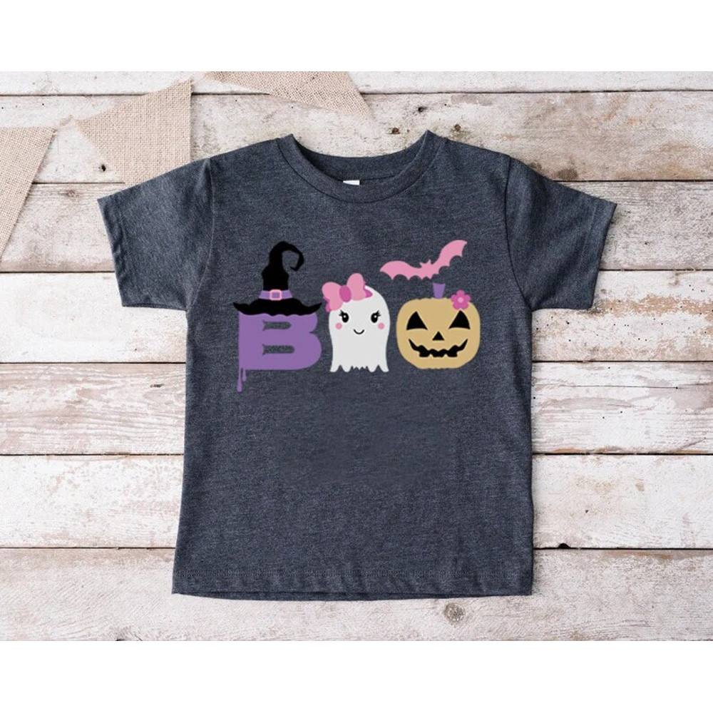 Boo Shirt, Halloween Kids Shirt, Girls Halloween Shirt, Toddler Halloween Shirt, Halloween Boo Gift, Ghost Girl Shirt, Halloween Pumpkin Tee.jpg