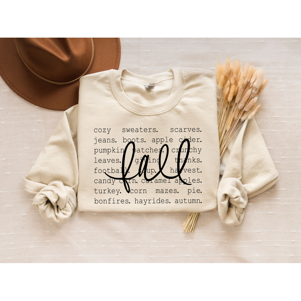 Fall Definition Sweatshirt, Fall - Cozy Sweaters, Scarves etc, Fall Words Shirt, Fall Sweater.jpg