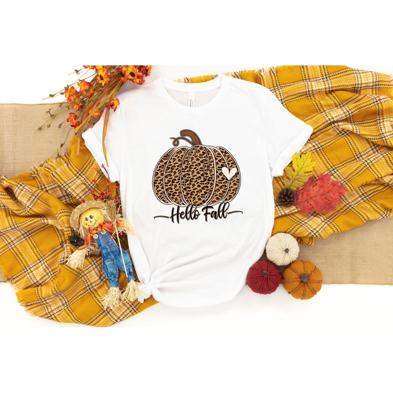 Hello Fall Shirt, Fall Love Shirt, Pumpkin Shirt, Fall Season Pumpkin Shirt, Hello Fall Pumpkin Shirt, Fall Vibes Shirt, Fall Vibes Shirt.jpg
