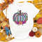Watercolor Pumpkin T-shirt, Colorful Pumpkin Shirt, Watercolor Pumpkins, Halloween Shirt, Autumn Shirt, Cute Fall Shirt, Gift For Halloween.jpg