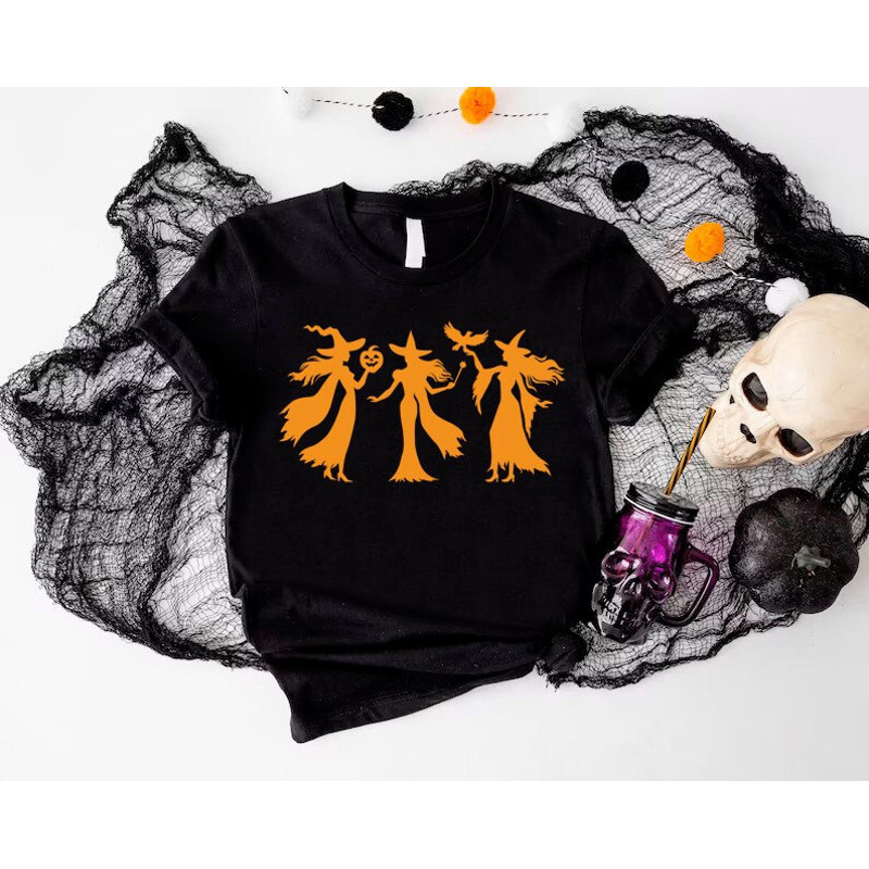 Cute Halloween Shirt For Women, Three Witches Shirt, Sanderson Sisters Shirt, Hocus Pocus Tee,Magic Shirt,Halloween Gift For Women,Witch Tee.jpg