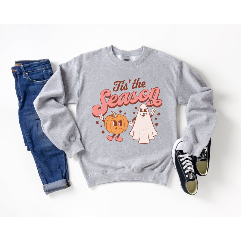 Tis The Season Sweatshirt, Funny Halloween Sweatshirt, Spooky Halloween Sweatshirt, Pumpkin Halloween Sweatshirt,Cute Fall Season Sweatshirt.jpg