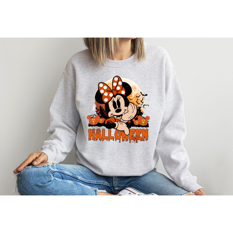 Disney Halloween Sweatshirts, Halloween Family Shirt, Halloween Disney Shirt, Disney Halloween, Mickey And Minnie Shirt, Halloween Shirt 1.jpg