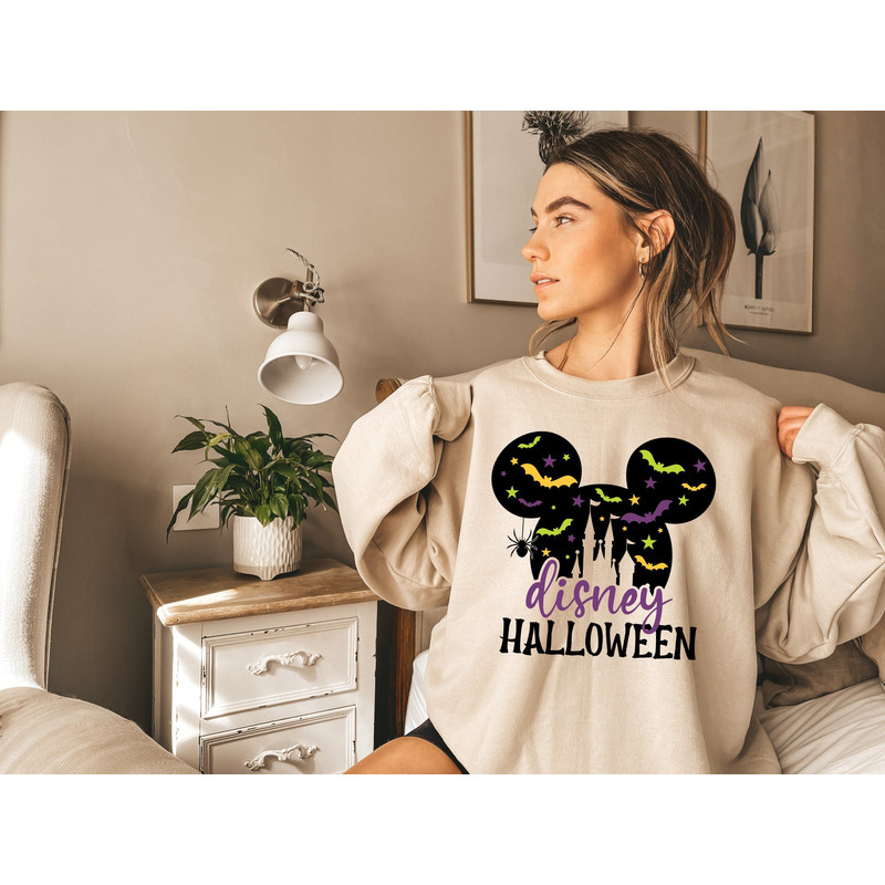 Disney Halloween Sweatshirts, Halloween Family Shirt, Halloween Disney Shirt, Disney Halloween, Disney Friends Shirt, Mickey Minnie Shirt.jpg