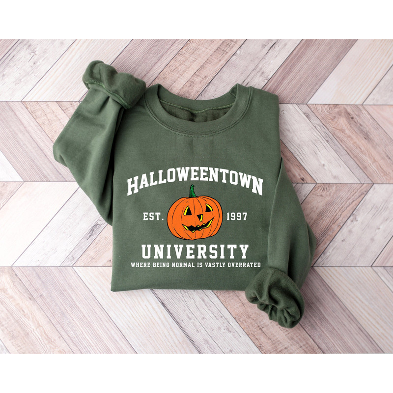 Halloweentown Est 1998 Sweatshirt, Halloweentown University, Retro Halloweentown Sweatshirt, Fall Sweatshirt, Vintage Halloween Sweatshirt 1.jpg