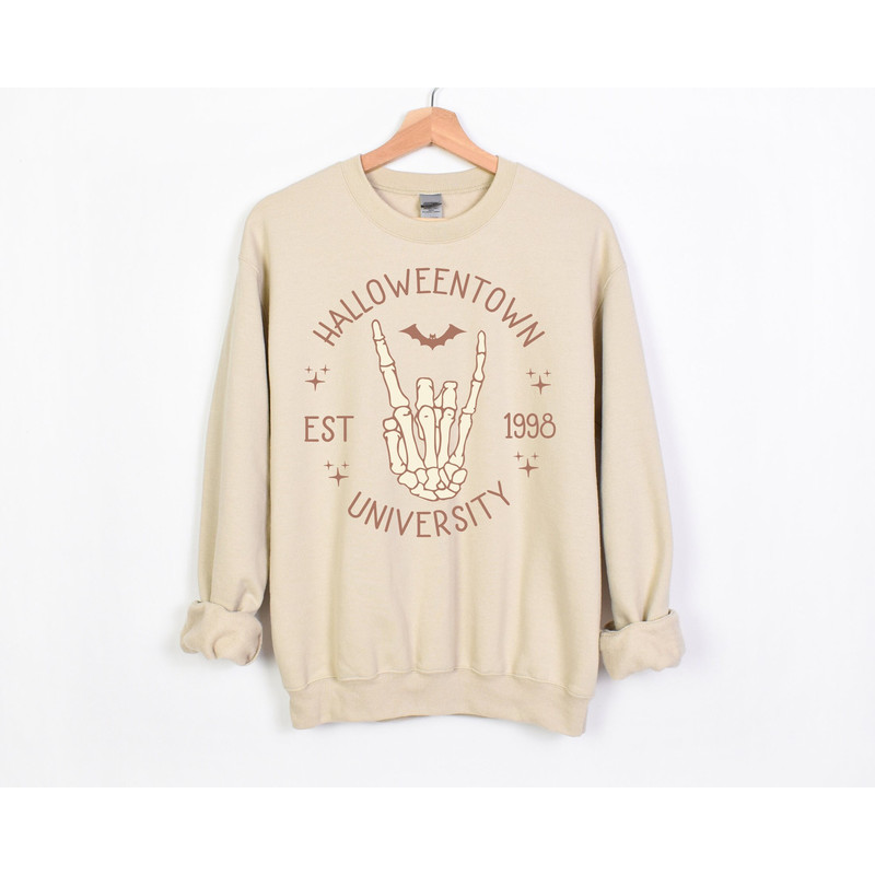 Halloweentown Est 1998 Sweatshirt, Halloweentown University, Retro Halloweentown Sweatshirt, Fall Sweatshirt, Vintage Halloween Sweatshirt 2.jpg