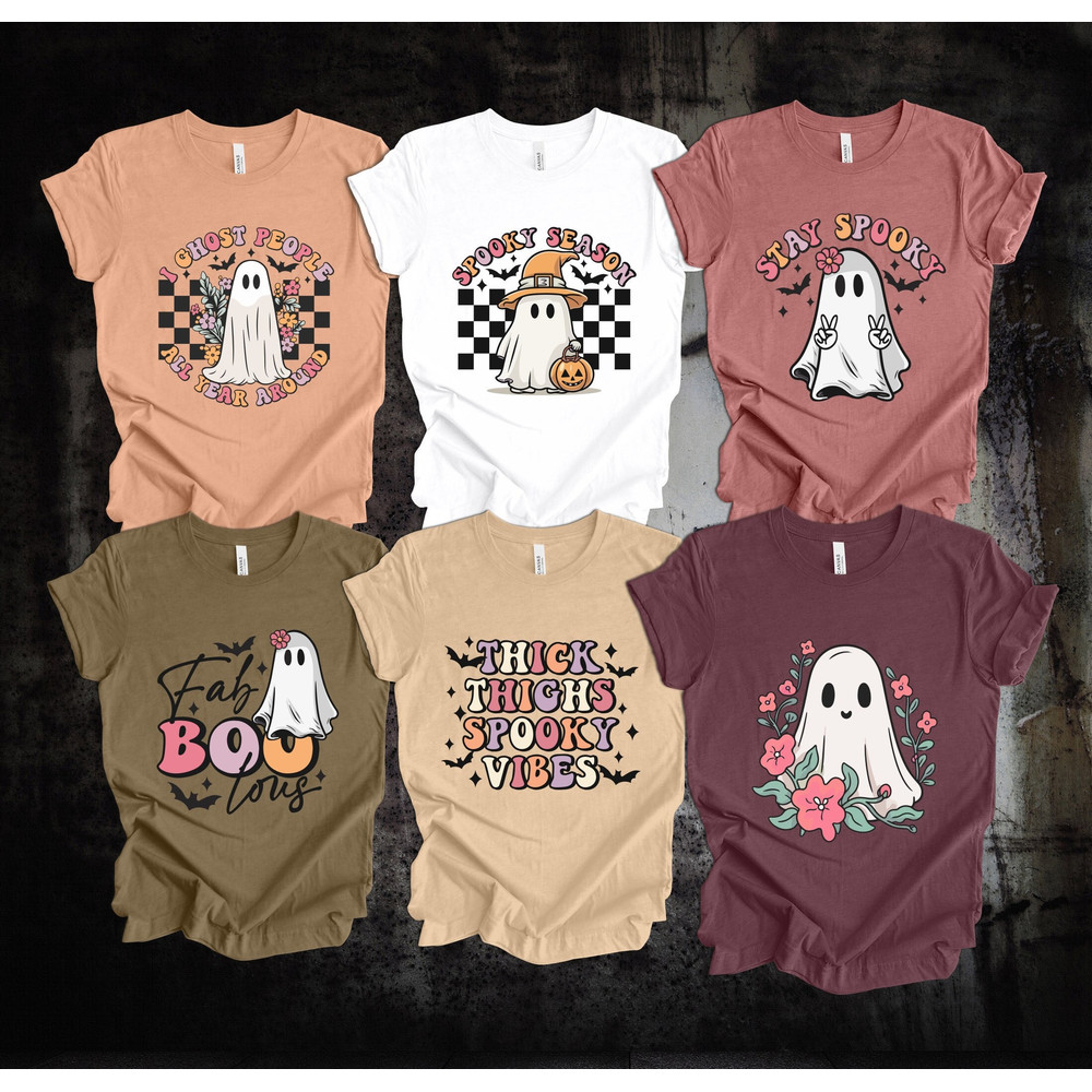 Halloweentown Ghost Sweatshirt, Halloweentown Shirt, Vintage Halloween Shirt, Halloween Gift, Halloween Custom Shirt, Halloween Matching.jpg