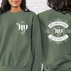 halloweentown university sweatshirt, halloweentown sweatshirt, , halloween shirt, halloweentown gift sweatshirt, hallowe