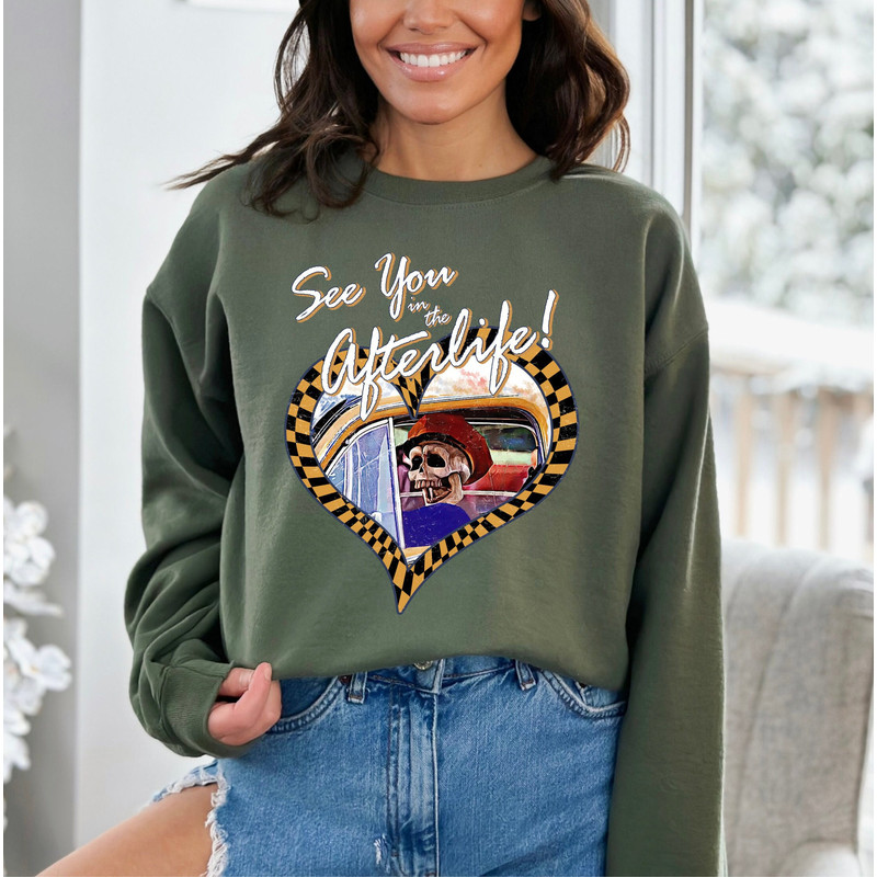 Vintage Halloween Town shirt, Fall shirt, Halloweentown Benny shirt, See You In the Afterlife tee, Funny Halloween tee, Comfort color shirt.jpg