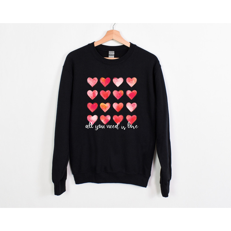 All You Need Is Love T-shirt, Valentines Day Shirt, Heart Shirt, Valentines Day Shirts For Women, Teachers Valentines Day Shirt, Love Tee.jpg