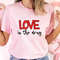 Love is the Drug Shirt, Valentines Day Gift Shirt, Sarcastic Love Shirt, Valentines Teacher Gift, Valentine Heart Tee, Women Shirt.jpg