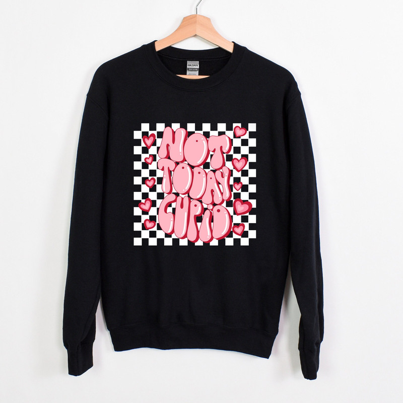 Retro Valentines Day Shirt, Cute Love Shirt, Valentines Day Shirt, Not Cupid Tee, Cute Valentine Shirt, Singles Day Shirt, Couple Shirt.jpg