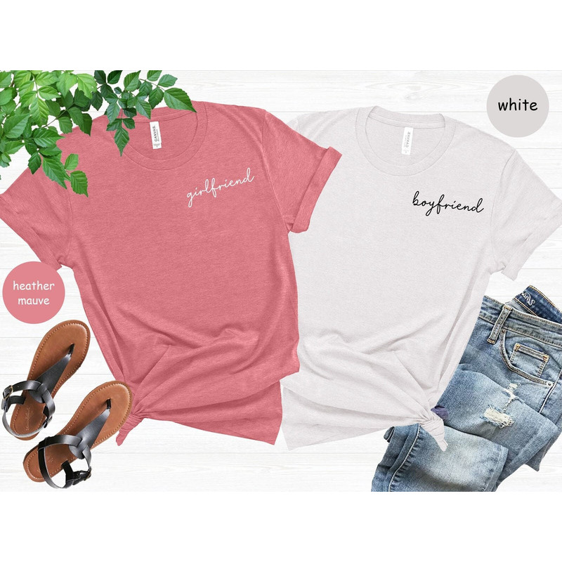 Boyfriend and Girlfriend Shirts, Friend Matching Shirt, Valentine Gift Shirt, Valentine's Day Gifts, Gift Shirt For Her, Gift Shirts For Him.jpg