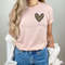 Valentine's Day Leopard Pocket TShirt, Cheetah Heart Minimalist Shirt, Love Heart Tee, Valentine's Day Couple Shirt,Love Gift for Valentine.jpg