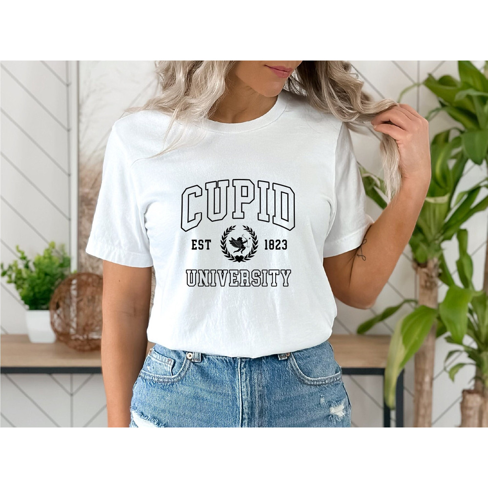 Valentines Day Tshirt, Valentine Shirt, Valentines Day Shirt, Cupid University, Valentines Day, Cupid University Shirt, Valentine Vibes.jpg