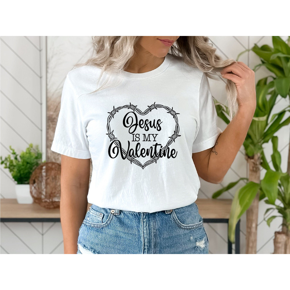 Valentines Day Tshirt, Valentine Shirt, Valentines Day Shirt, Valentine Vibes, Valentines Day, 14th February, Jesus Is My Valentine.jpg