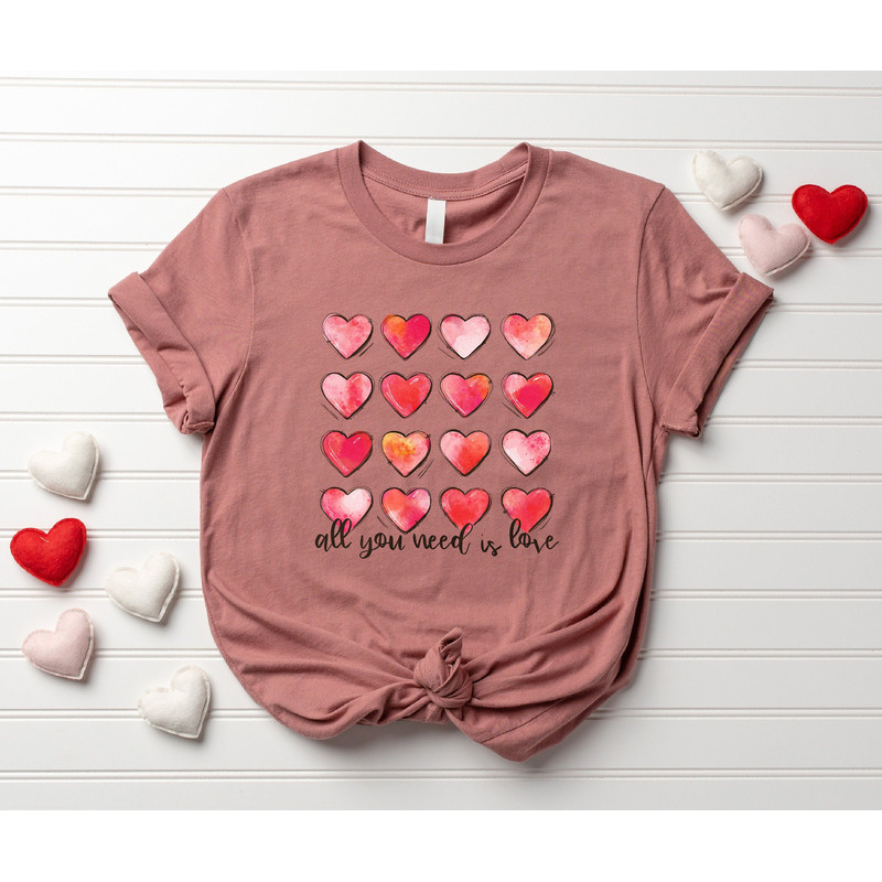 Womens Heart Valentines Shirt, Retro Valentines Shirt, Teacher Valentine Shirt, Funny Valentines Day Tee, Happy Valentine Shirt.jpg