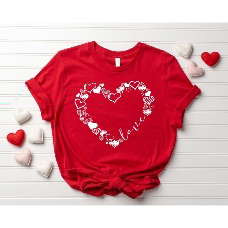 Womens Love Shirt, Heart Valentines Shirt, Graphic Valentine Tee, Love Shirt, Valentines Day Shirt, Mom Valentine Shirt.jpg