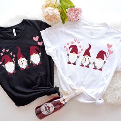 valentines gnome shirt, heart balloon shirt, love valentines yall shirt, cute valentines day shirt, cute heart shirt, h